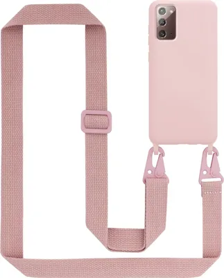 Obrázek produktu pro Cadorabo Ochranné pouzdro pro Samsung Galaxy NOTE 20 Case in Pink Řetězové pouzdro na mobilní telefon s nastavitelnou délkou kabelu