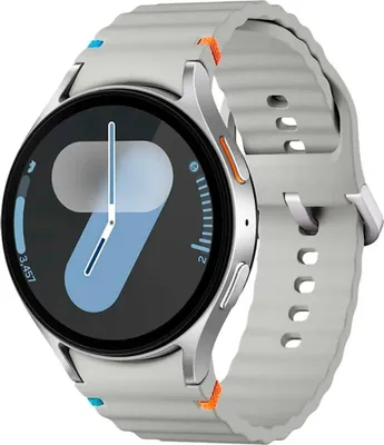 Obrázek produktu pro Samsung Galaxy Watch7 3,81 cm (1,5") AMOLED 44 mm Digitln 480 x 480 pixel Dotykov displej 4G Stbrn Wi-Fi GPS (satelit)