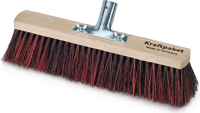 Immagine prodotto di Nölle 235270 Nölle Besenkopf Meisterqualität Saalbesen braun/rot Holz 40,0 cm breit