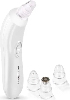Produktbild von VITALmaxx Porenreiniger - Für reine Gesichtshaut - 4 Aufsätze - weiß - Haushaltspflege, Pflegezubehör, Reinigung, Pflege für die Reinigung im Haushalt