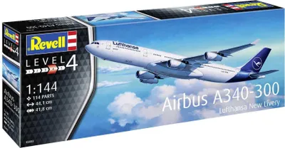 Immagine prodotto di Revell Airbus A340-300 “Lufthansa" New Livery 1:144