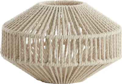 Produktbild von Licht & Wohnen - Lampenschirm BILJANA - Ø31x16cm - Weiß