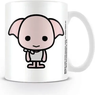 Produktbild von Harry Potter - Kaffeebecher, "Chibi" PM1609 (Einheitsgröße) (Weiß/Hellrosa)