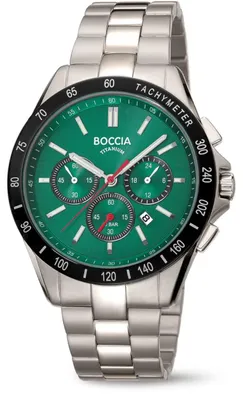 Productafbeelding van Boccia heren sporthorloge 3733-02, chronograaf, titanium
