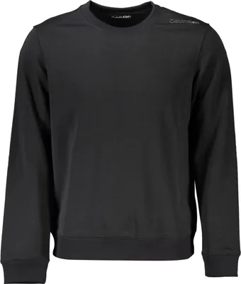 Produktbild von Schwarzes Herren Sweatshirt: Sportlich, Langer Arm, Rundhals, Bedruckt