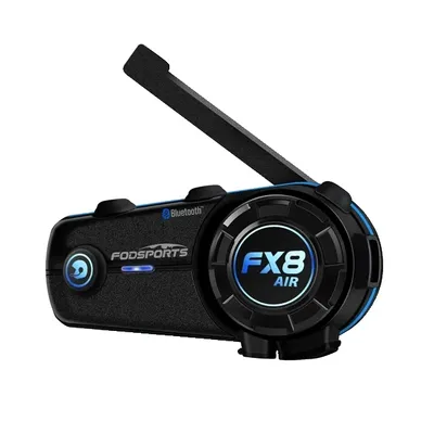 Obrázok produktu pre Interkom pre motocykle, náhlavná súprava Bluetooth, FM rádio, interkom FX8 Air