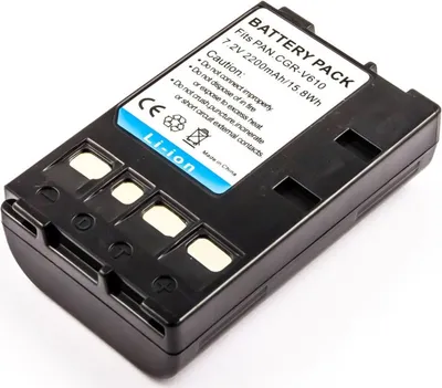 Produktbild von Akku für Metz 11ZE90 Li-Ion 7,2 Volt 2000 mAh schwarz.