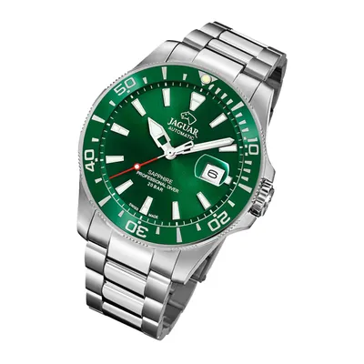 Produktbild von Jaguar Herren Analog Uhr J886/2 Sport Edelstahl Armbanduhr silber UJ886/2