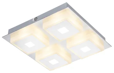 Produktbild von LED Deckenlampe, Acryl, Aluminium, silber, L 20 cm