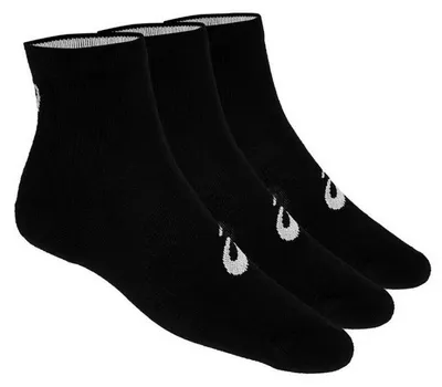 Produktbild von Asics - Socken für Herren/Damen Uni (3er-Pack) PP9680 (34 EU - 38 EU) (Schwarz)