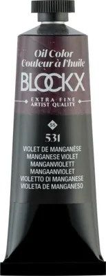 Produktbild von Blockx 3x Ölfarbe, Manganviolett - Tube 35ml - Manganviolett 213531BXC