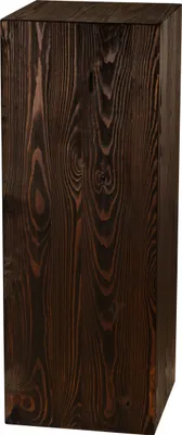 Produktbild von Holzsäule 80x30x30 cm, Blumensäule, Dekosäule, Bodenwindlicht-Ständer, Baumstamm Deko, Holzblock-Optik Säule, Stabil & Langlebig, Natürliche Holzoptik