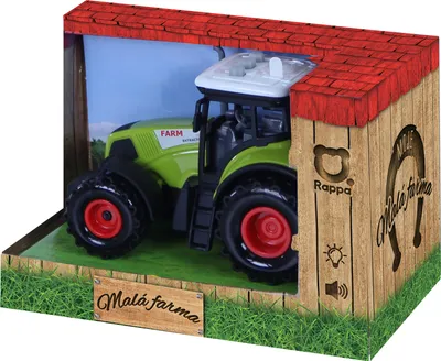 Zdjęcie produktu dla RAPPA Traktor z dźwiękiem i światłem 14 cm