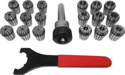 Produktbild von PAULIMOT ER32-Spannzangen-Set 2 - 20 mm MK3 / M12 im Alu-Koffer