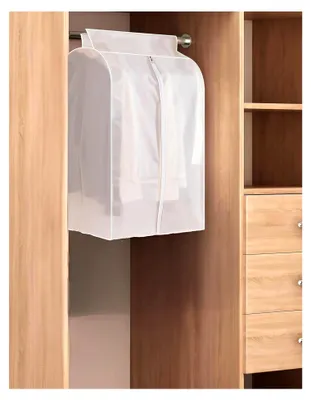 Produktbild von Transparente Kleidertasche mit staubdichter Abdeckung und Reißverschluss, PEVA (Transluzent, 90 * 60 * 50)