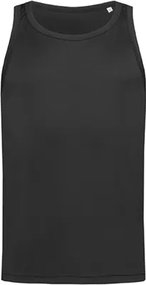 Image de Stedman ST8010 | Active Sports Débardeur de sport pour hommes - Couleur : Black Opal - Taille : M