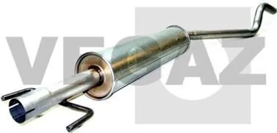 Produktbild von VEGAZ OS-579 Mittelschalldämpfer Schalldämpfer für OPEL Astra H Schrägheck (A04) Astra G CC (T98) Astra H GTC (A04) Astra G Caravan (T98)