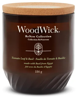 Zdjęcie produktu dla WoodWick - ReNew Tomato Leaf & Basil - Świeca zapachowa 184,0g