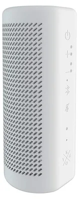 Image de Haut-parleur Bluetooth sans fil, blanc - 10 watts de puissance - 8 heures d'autonomie - Étanche - Haut-parleur multiroom
