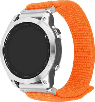 Image de FIXED Fixed | Sporty Strap for Garmin QuickFit 26mm | 160-210 mm | Orange | Nylon