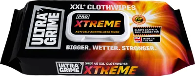 Produktbild von Professionelle Reinigungstücher ULTRAGRIME® Xtreme 40 Stk. XXL