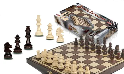 Produktbild von Turnierschach klein 38cm. MAGIER
