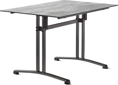Produktbild von Gartentisch >5360-31< in Beton hell, Polytec® - 120x73x80cm (BxHxT)