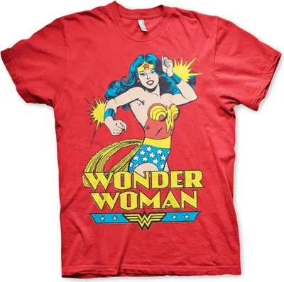 Produktbild von Wonder Woman T-Shirt - Small - Red