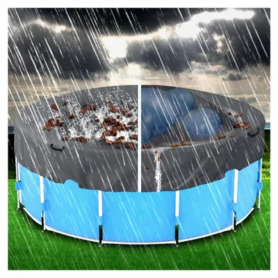Produktbild von Winter-Poolkissen – kältebeständiges Eisausgleichsset | robustes Poolkissen mit Seilen – für Outdoor, Garten, Rasen, Schule, Turnhalle, Wohngemeinschaft, Teich