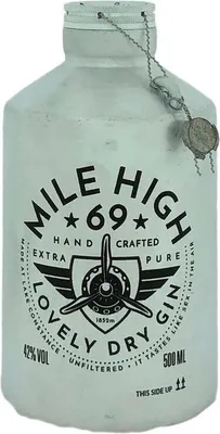 Produktbild von Mile High 69 Premium Gin 500ml 42% Vol.