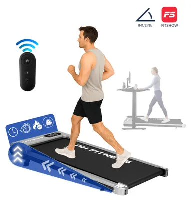 Obrázok produktu pre Bežecký pás - Bežiaci pás - Chôdítko - Fitness zariadenie - Bežecká podložka - Kompaktný, ľahký dizajn