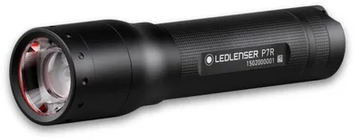 Produktbild von Ledlenser P7R, Taschenlampe, Schwarz, Aluminium, Tasten, IP54, LED