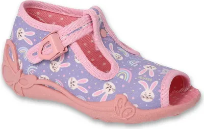 Produktbild von Hausschuhe Sandalen Befado 213P143 lila mit Hase