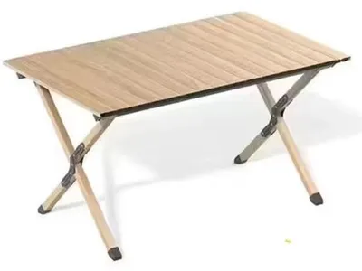 Obrázek produktu pro Skládací piknikový stůl, béžový, 90 x 60 cm, venkovní