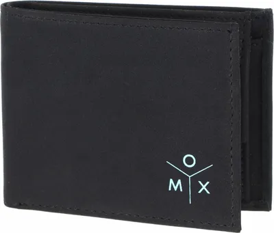 Produktbild von oxmox Geldbörse New Cryptan RFID Protect Pocketbörse Ox 2.0 Print Cyan Black schwarz