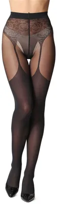 Image de Collants pour femmes Bellivalini 60 DEN BLV-1112 (noir, taille M) .