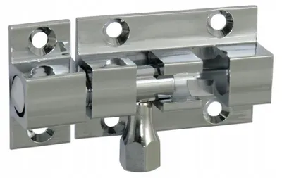 Produktbild von AMIG Schubriegel 392 Messing Verchromt 40mm