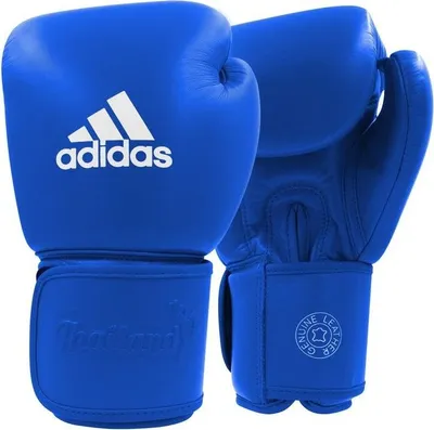 Image de gants adidas Muay Thai Tp200 Bleu/Blanc