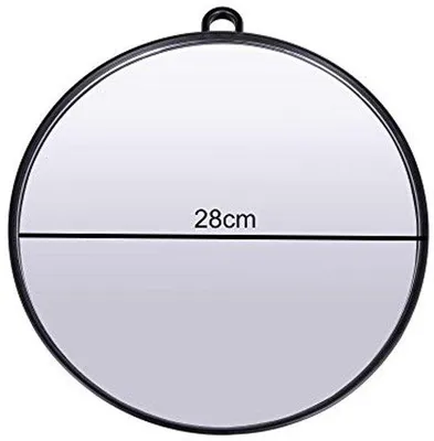 Produktbild von Famanu Handspiegel Eleganter Tragbarer Friseurspiegel - 28 cm Rund