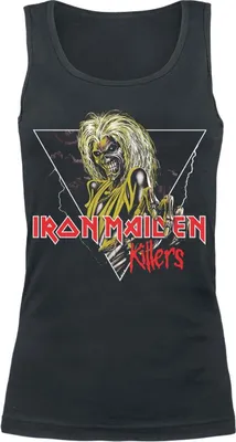 Produktbild von Iron Maiden Top Damen Killers Triangle schwarz Band-Merch, Bands 100% Baumwolle M