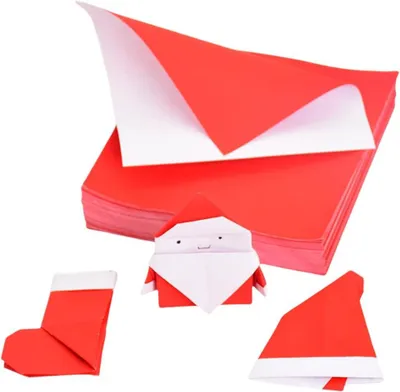 Imagen del producto de Papel de origami, color rojo, 15x15 cm, 100 hojas, para manualidades