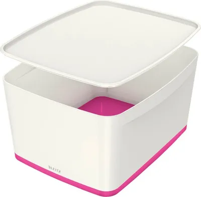 Immagine prodotto di MyBox medio con coperchio rosa (5216-40-23)