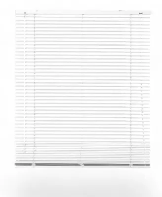Obrázok produktu pre Biela PVC žalúzia s kladkou na okná – 80 x 170 cm