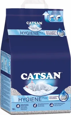 Obrázok produktu pre CATSAN® Hygiene Plus stelivo pre mačky 18 litrov