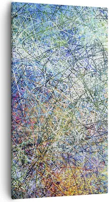 Produktbild von Bild auf Leinwand - Leinwandbild - Abstraktion modern - 55x100cm - Wand Bild - Wanddeko - Leinwanddruck - Bilder - Kunstdruck - Wanddekoration - Leinwand bilder - Wandkunst - PA55x100-3668