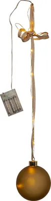 Produktbild von Star Trading 12.460-60, Leichte Dekorationsfigur, Gold, 6 h, 18 h, 16 Glühbirne(n), Nicht austauschbare(s) Leuchtmittel
