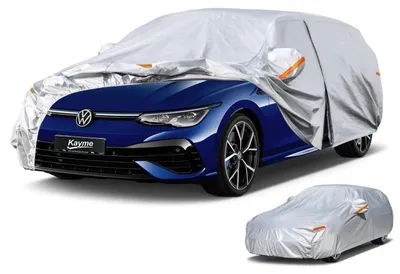 Obrázek produktu pro Autopotah, voděodolný a prodyšný, pro vozidla VW Golf Variant Alltrack (roky výroby 2007-2025), barva: stříbrná