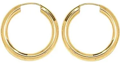 Produktbild von 9 Karat (375) Gold Damen - Creolen / Ohrringe - 16mm; TRS15709MM16