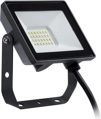Image de Projecteur Led Philips 20w Noir éclairage Extérieur Puissant Et Compact - Philips