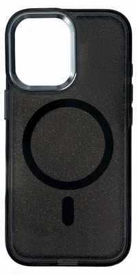 Immagine prodotto di Custodia Glitter con Magsafe per Iphone 16E - Nero